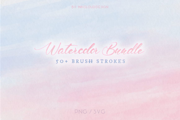 50 Watercolor Vector Graphics and Textures Review