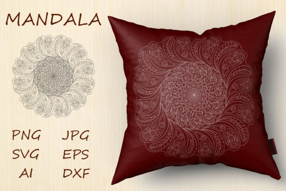 Ornament Mandala SVG for Coloring: Graphics & Crafts Review