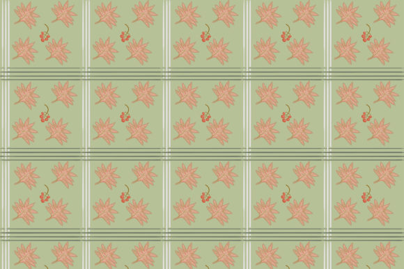Pattern Plaid Fall Leaves Vol.1 Graphics Review