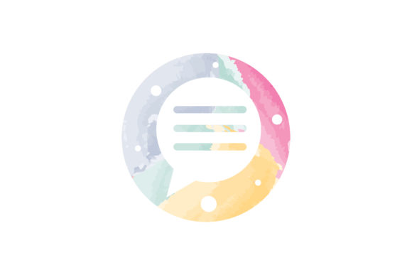 Social Media Icon Message Watercolor: Graphics & Icons Review