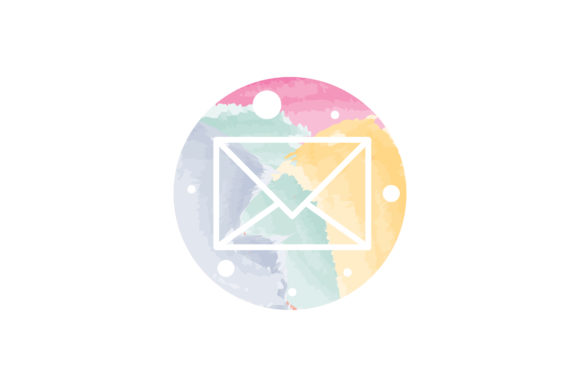 Watercolor Social Media Icons & Email Graphics Review