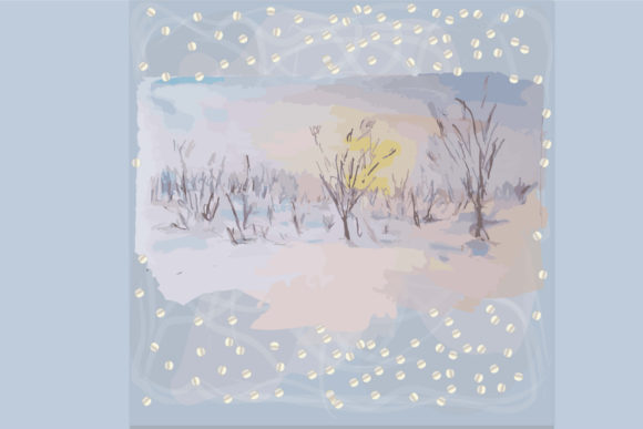 Winter Watercolor vol.2 Graphics for Editorial Illustrations